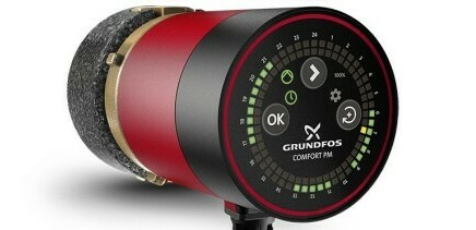 GRUNDFOS представляет новый насос для ГВС со встроенным таймером